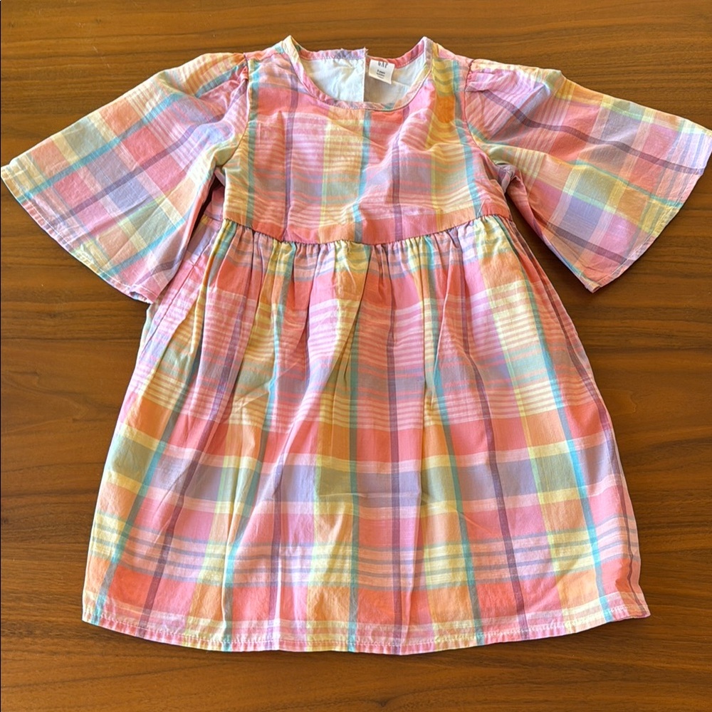 Baby Gap Colorful Plaid Dress 3T